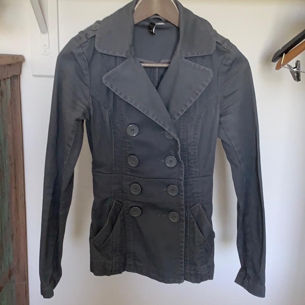 Vintage h&m divided coat 2 stretchy preowned